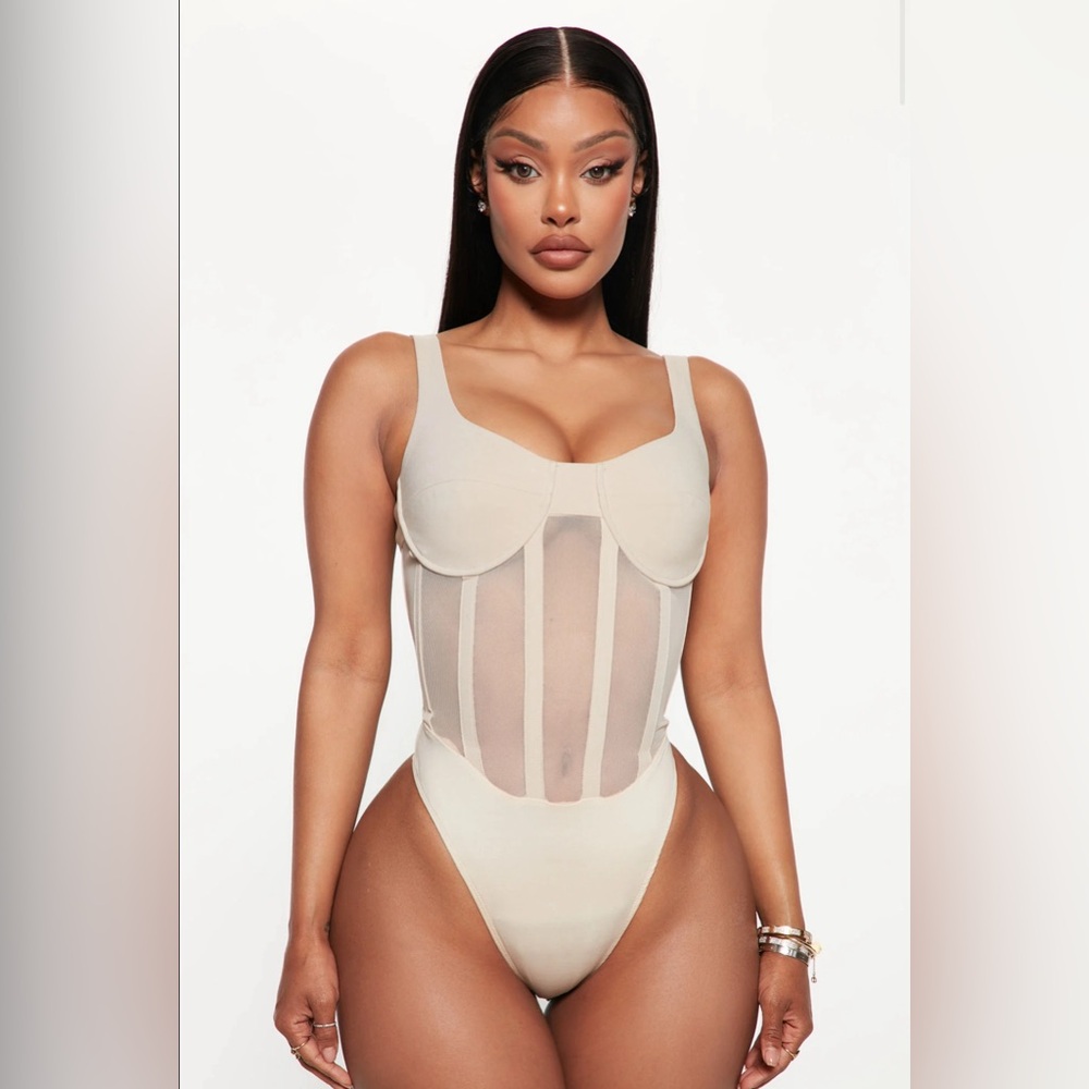 Mesh body suit brand new never been worn